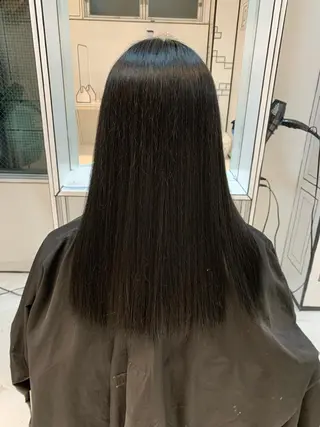 ロング カラー 韓国ヘア特化🇰🇷 心斎橋【ユリカ】のヘアスタイル