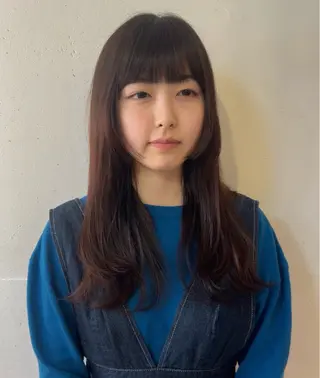 ロング RikO *. 海外風ヘアのヘアスタイル