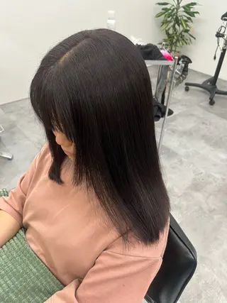 ミディアム カラー NOMAD hair design印西牧の原千葉ニュータウン所属・菊永 智春のヘアスタイル