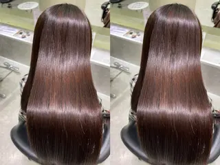 ロング Lee尼崎所属・Lee尼崎／縮毛矯正 土肥凌輔のヘアスタイル