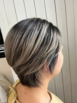 ショート JUNO所属・阪神西宮★JUNO 川﨑温子のヘアスタイル