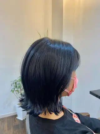 カラー Lamana所属・透明感カラー/ 加瀬たまものヘアスタイル