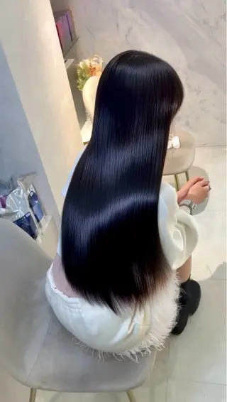 ロング 個室　髪質改善サロン　HANARE by youres hair 神楽坂 【はなれ】所属・神楽坂🌈髪質改善 縮毛矯正🦄松田のヘアスタイル
