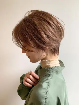 ショート 新宿/髪質改善 /透け感/Sotaのヘアスタイル