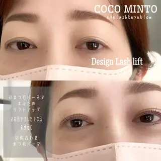 マツエク・マツパ Coco Minto所属・Coco Minto ／JUNKOのマツエク・マツパデザイン