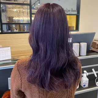 ミディアム カラー スナコザワ レナのヘアスタイル