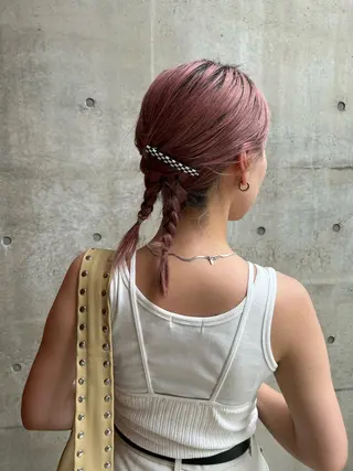 ヘアアレンジ AGREE Momokaのヘアスタイル