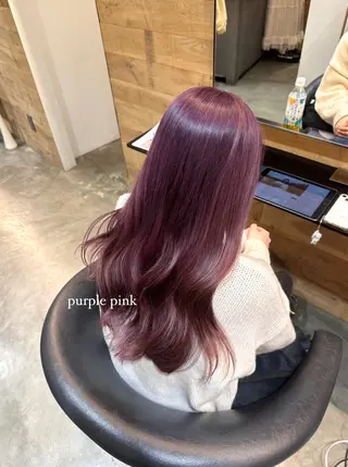ロング カラー jjeno所属・aisa 札幌カットモデル🎀のヘアスタイル