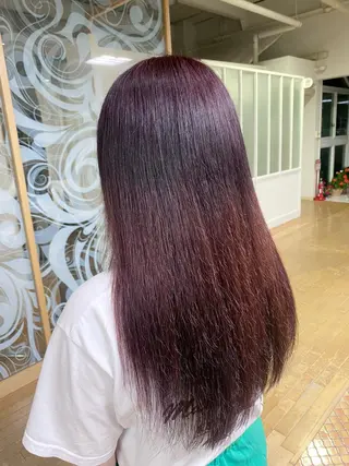 ロング カラー I's hair NUBOU所属・小守林 蘭のヘアスタイル
