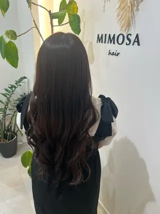 セミロング 鈴木 彩香のヘアスタイル