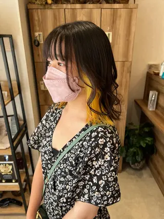 ショート カラー Oasisgarden所属・レイヤー/ブリーチ MOMOのヘアスタイル