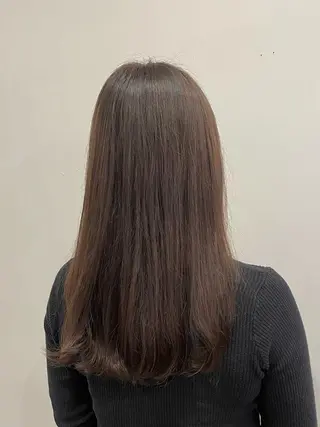 ロング カラー 栗林 姫花のヘアスタイル