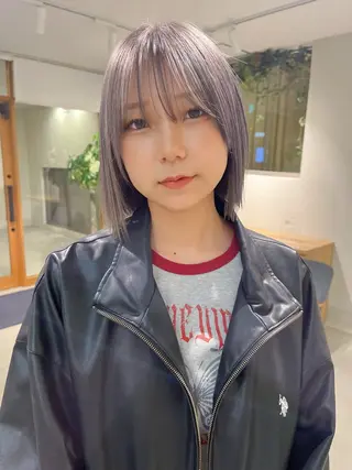 ショート カラー 透明感カラー🫧🌈 似合わせカット✂︎のヘアスタイル