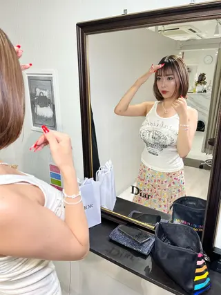 ショート 【Diar】オーナー アキヨシケンタのヘアスタイル