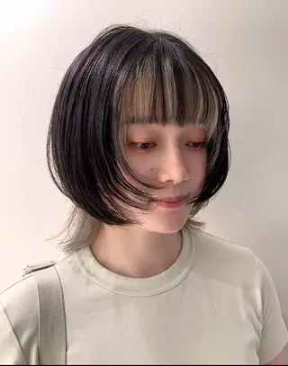 ミディアム [渋谷ブリーチ] 玲弥のヘアスタイル