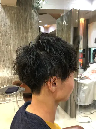 パーマ メンズ メンズパーマ スペシャリスト大塚のヘアスタイル