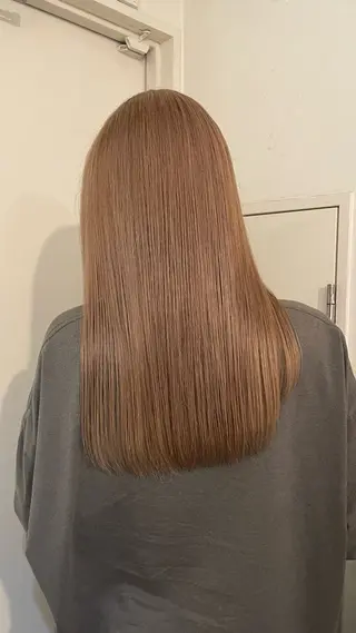 セミロング カラー 大阪/梅田すぐ /パーマ落とし専門店のヘアスタイル