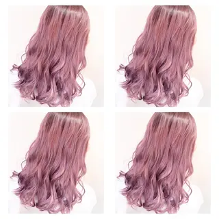 セミロング カラー 💓シールエクステ ルミエールのヘアスタイル