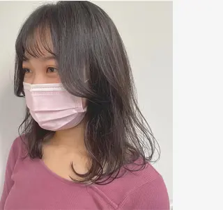 ミディアム 派手カワ🌈💖 イノウエアヤカのヘアスタイル