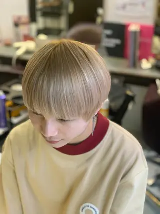 ショート カラー メンズ ✂️大門 巧✂️ LAFF難波店のヘアスタイル