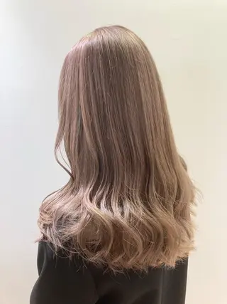 ロング カラー GOTODAY シェアサロン梅田NU茶屋町店所属・髪質改善/艶カラー 縮毛矯正/みほのヘアスタイル