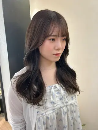 ロング カラー hub　hair レイヤー/透明感のヘアスタイル