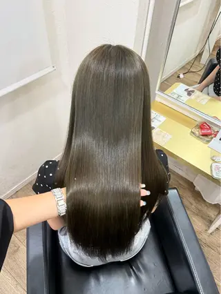 ロング カラー ヘアアレンジ 髪質改善/ 透明感カラー/RANのヘアスタイル