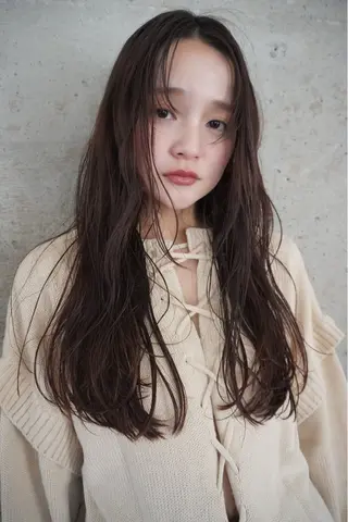 ロング カラー レイヤー／似合わせ TAKUYAのヘアスタイル