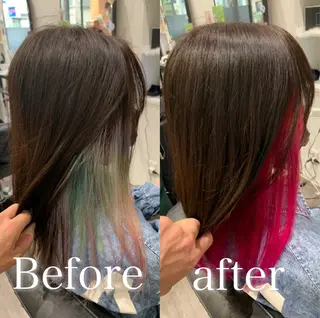 セミロング 【酸性ストレート】 宮下和明のヘアスタイル