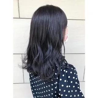 セミロング カラー ヘアアレンジ 🌺まなみ/ うる艶カラー🌺のヘアスタイル