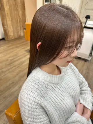 カラー Rinka/レイヤー /透明感カラーのヘアスタイル