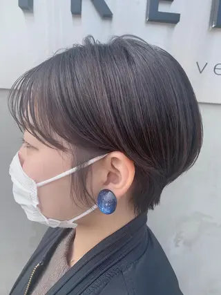 ショート ダブルカラー /まつ毛パーマ🎀のヘアスタイル