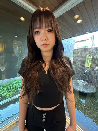 ロング カラー nambu-GARDEN所属・和泉海咲/ 艶髪💖大人可愛いのヘアスタイル