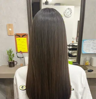 ロング 薮内 香保里のヘアスタイル