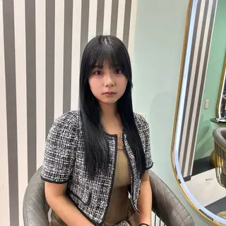 ロング カラー 新宿プルエクステ 【tsubura】のヘアスタイル