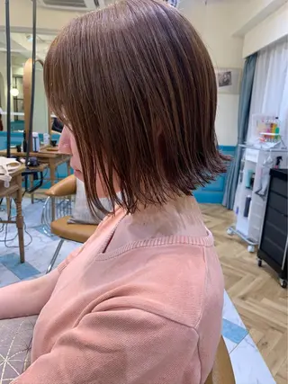 ショート カラー 韓国ヘア/艶カラー /田中悠佑のヘアスタイル