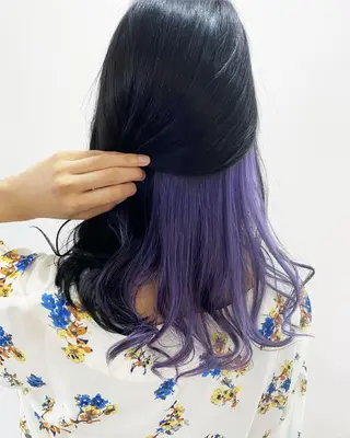 セミロング カラー フラム所属・WATANABE MISAKIのヘアスタイル