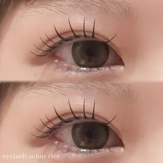 マツエク・マツパ rier 林田のマツエク・マツパデザイン