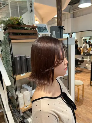 ミディアム インナーカラー♡ Nanakoのヘアスタイル
