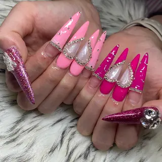 ネイル la vie  Luire所属・la vie Luire ｱｽｶのネイルデザイン