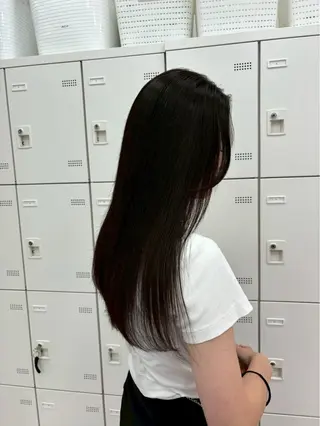 ロング カラー 🤍透明感推しカラー 🤍yui‪💞✨のヘアスタイル