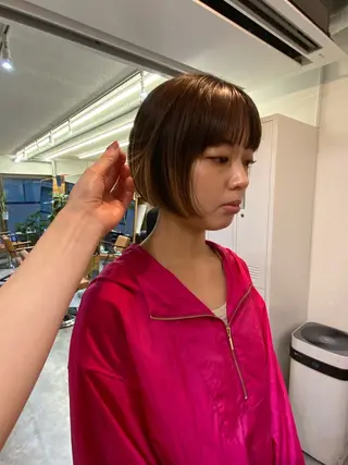 カラー iroha/ n.w.h🎀のヘアスタイル