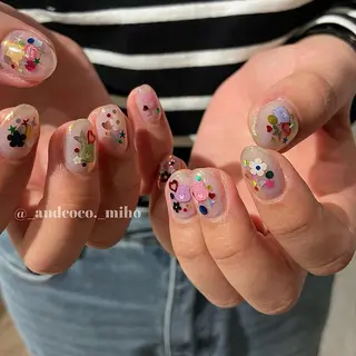 ネイル And  & coco. eyelash & nail所属・Nailist〻 mihoのネイルデザイン