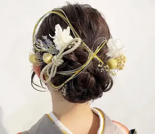 ヘアアレンジ Ａ'SHU.F所属・神崎 一洋のヘアスタイル