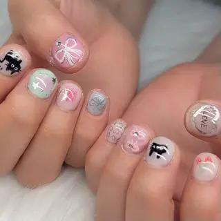 ネイル 【Yappy🌈】 💖P-tanaのネイルデザイン