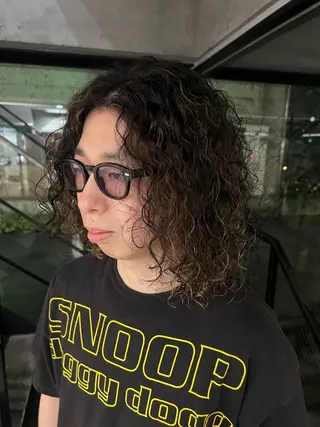 パーマ メンズ boy所属・【原宿美容師】なん ちゃんのヘアスタイル