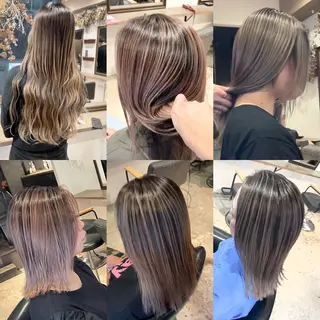 ロング カラー ギャルの革命児 秀斗のヘアスタイル