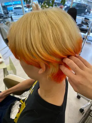 メンズ 🫧暖色系カ ラー/斎藤奈々🫧のヘアスタイル