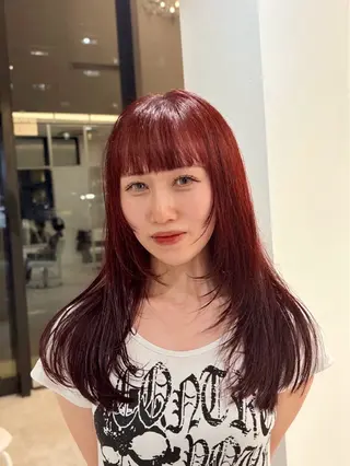 セミロング juve.別府店所属・ショート/ボブ ハイライト/Lucaのヘアスタイル