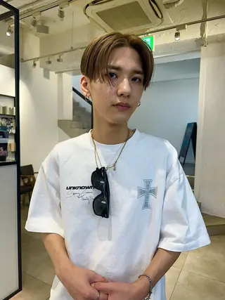 ショート メンズ 🇰🇷カルマパーマ kaito🇰🇷のヘアスタイル